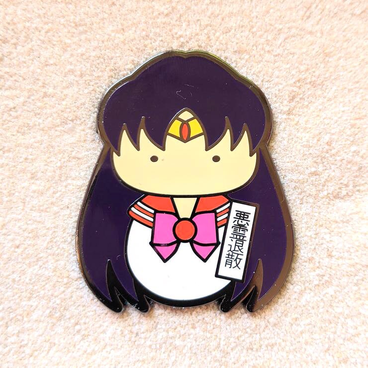 Sailor Mars Enamel outlet Pin