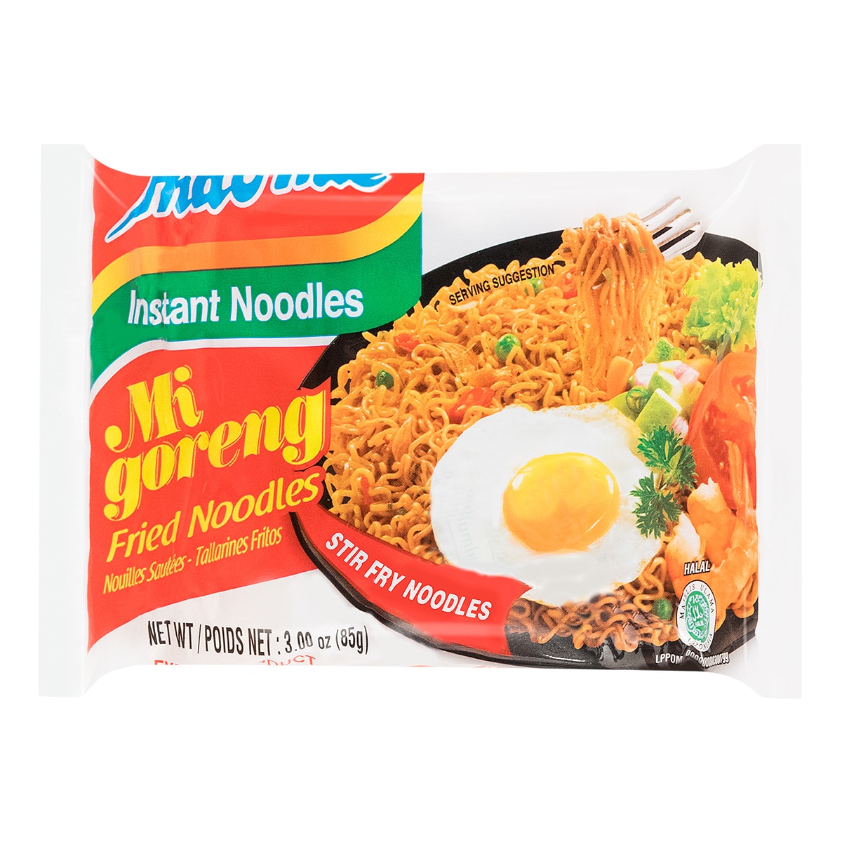 Indomie Mi Goreng Instant Stir Fry Noodles, 3 oz - Foods Co.