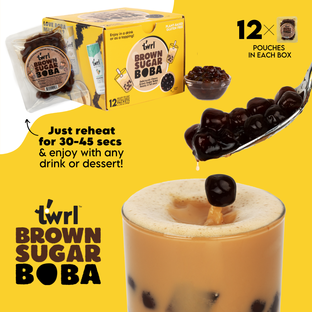 Brown Sugar Boba 12 Pack