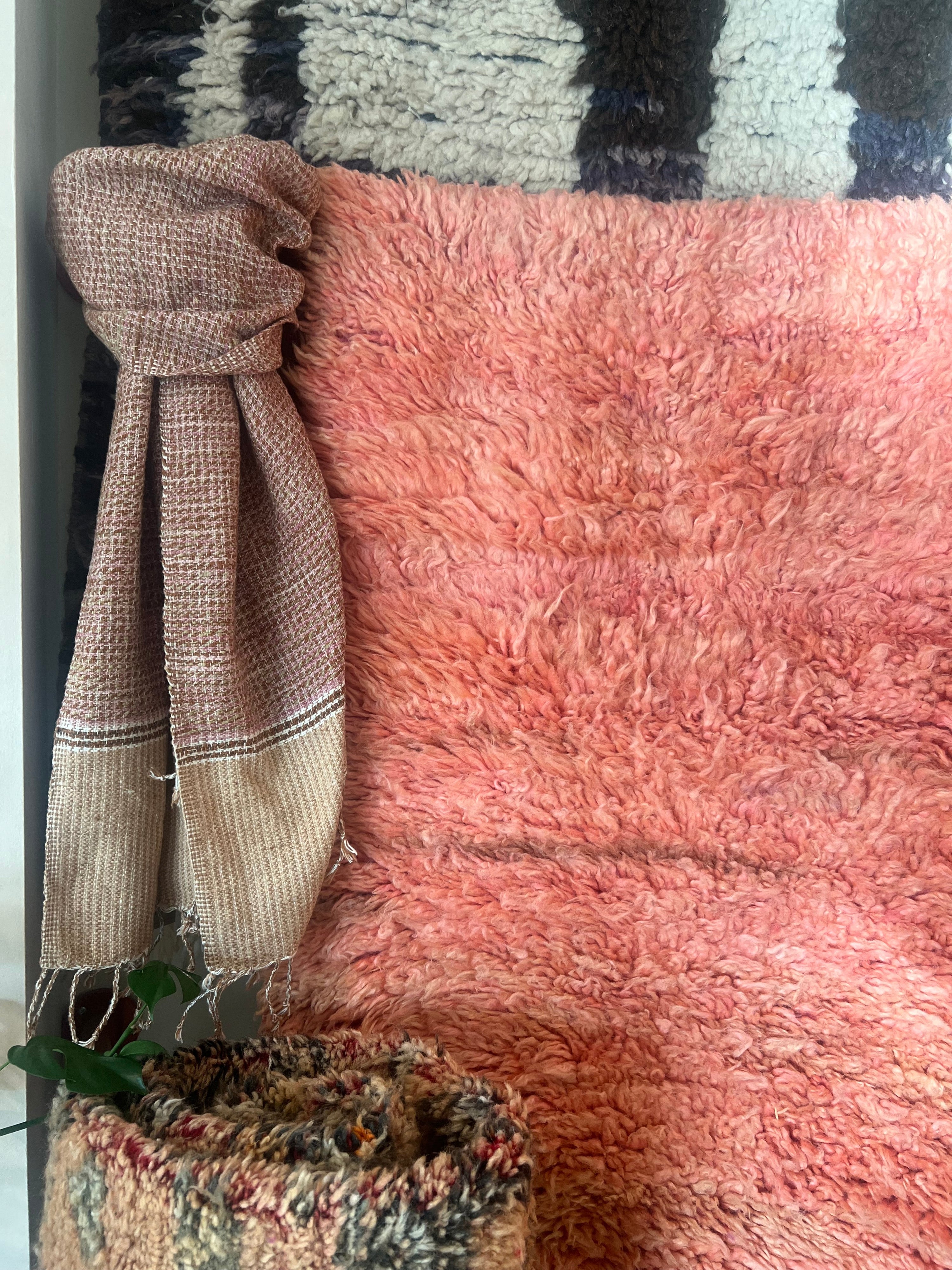 Una Hand-spun + Handwoven Scarf