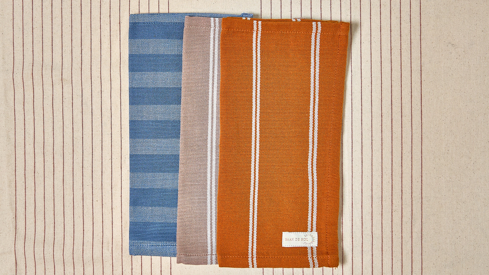 Lek Double Stripe Napkin Set