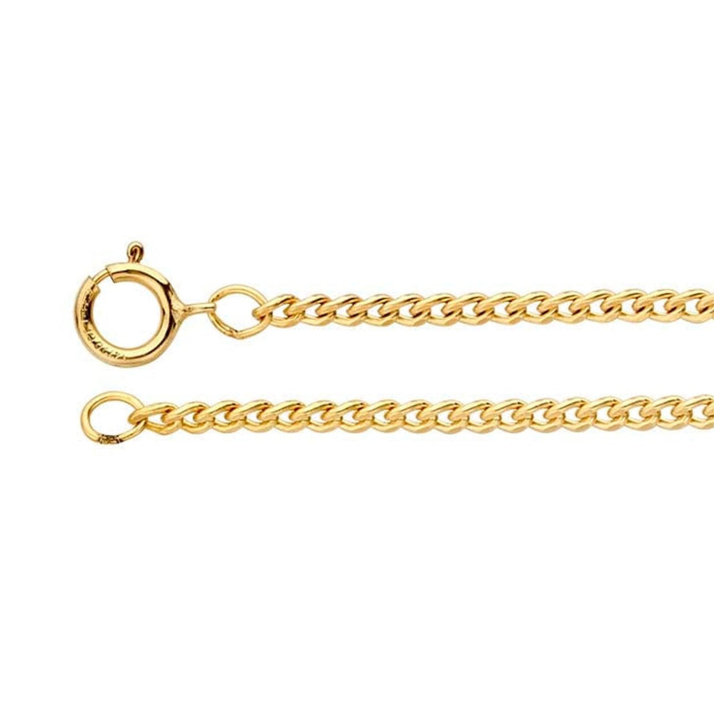 Flat Curb Chain Necklace