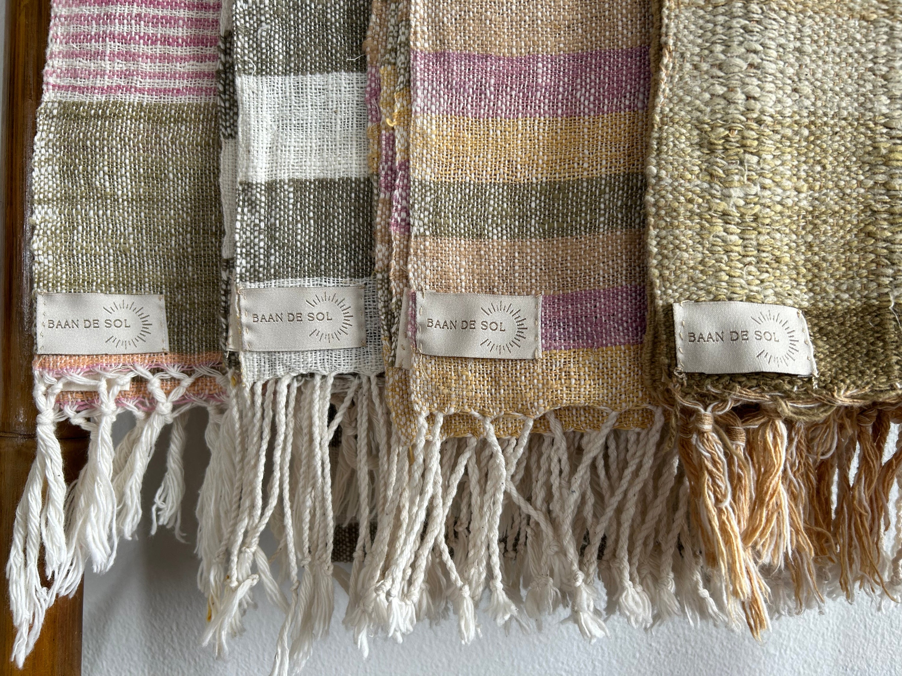 Una Hand-spun + Handwoven Scarf