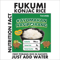 Konjac Rice Shirataki Rice Beras Porang Gonyakbap Konnyaku Very Easy Just Add Hot Water 1 box contains 7 sachets