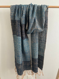 2 Una Hand-spun + Handwoven Scarf