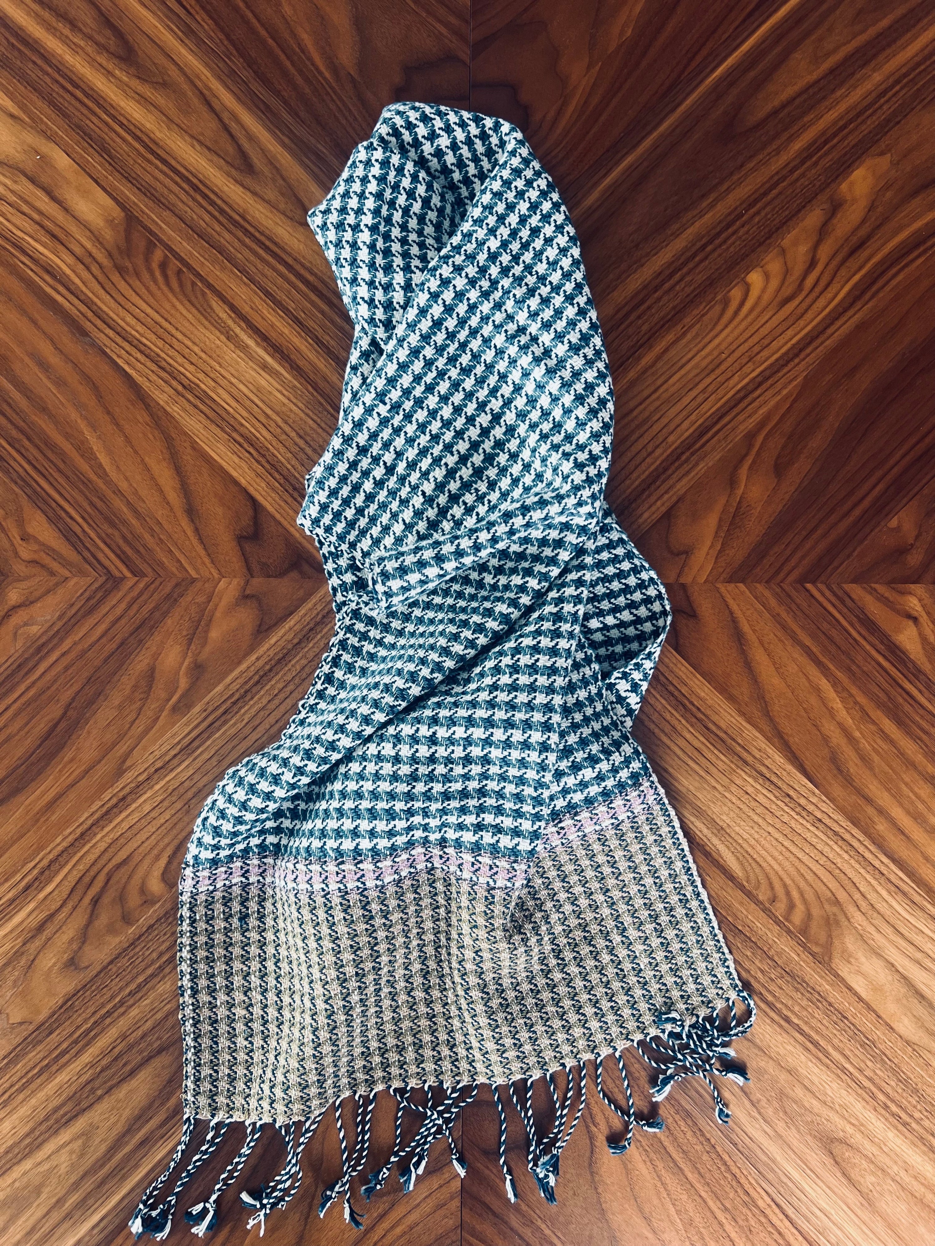 6 Una Hand-spun + Handwoven Scarf