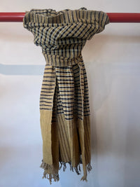 7 Una Hand-spun + Handwoven Scarf