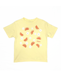 KIDS ORANGE BLOSSOM TEE YELLOW