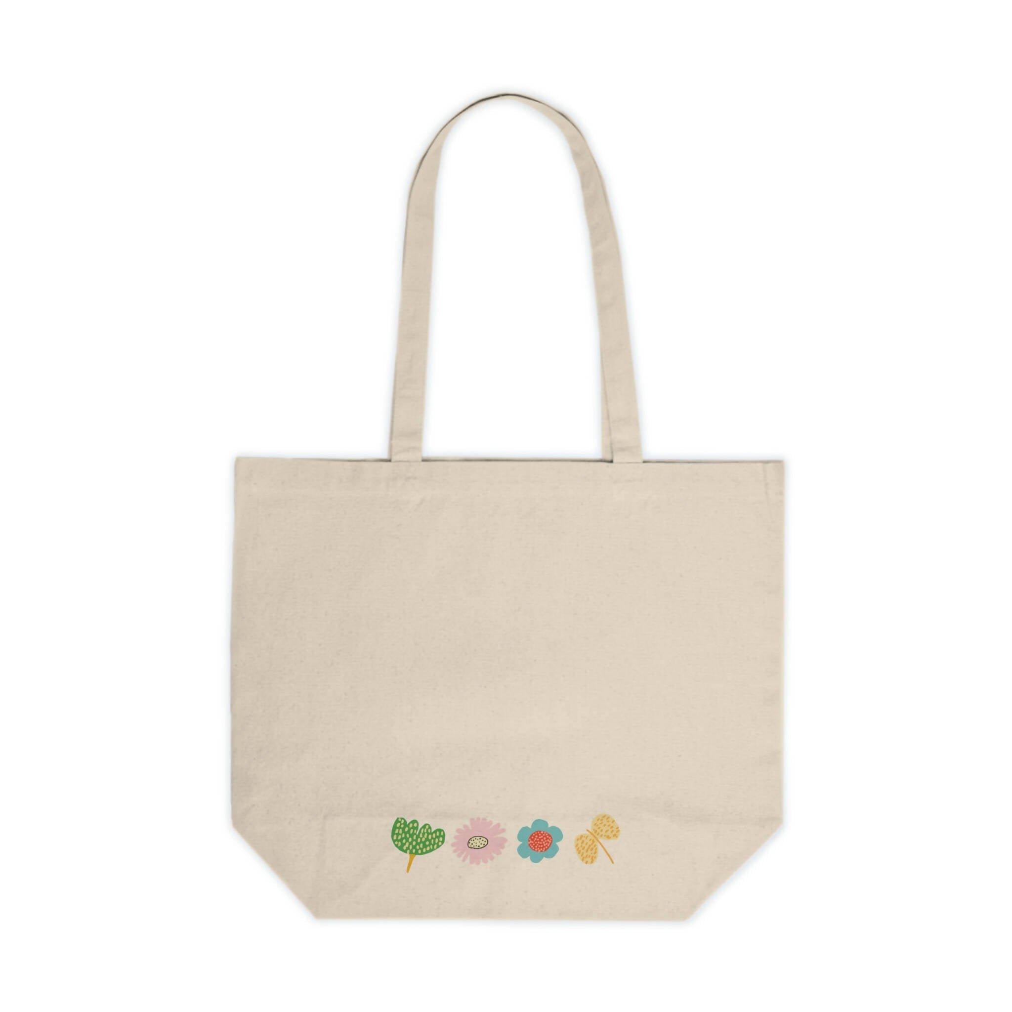 Fuzzy flower 2024 tote bag