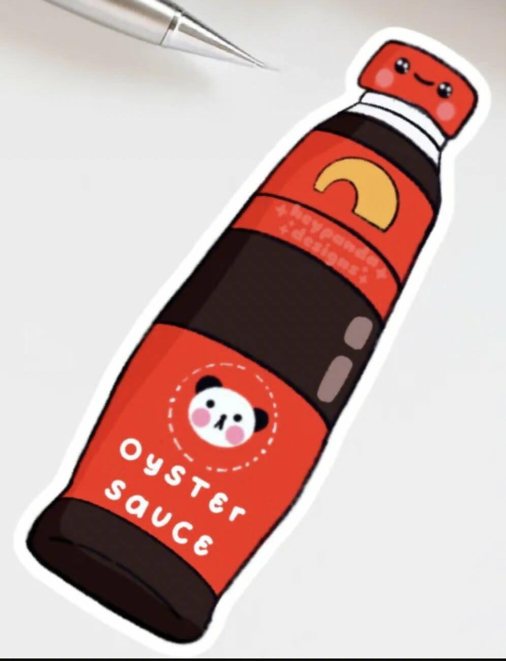 OYSTER SAUCE STICKER