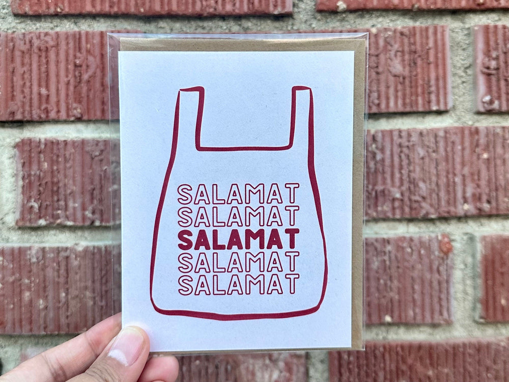 Salamat Greeting Card with Envelope