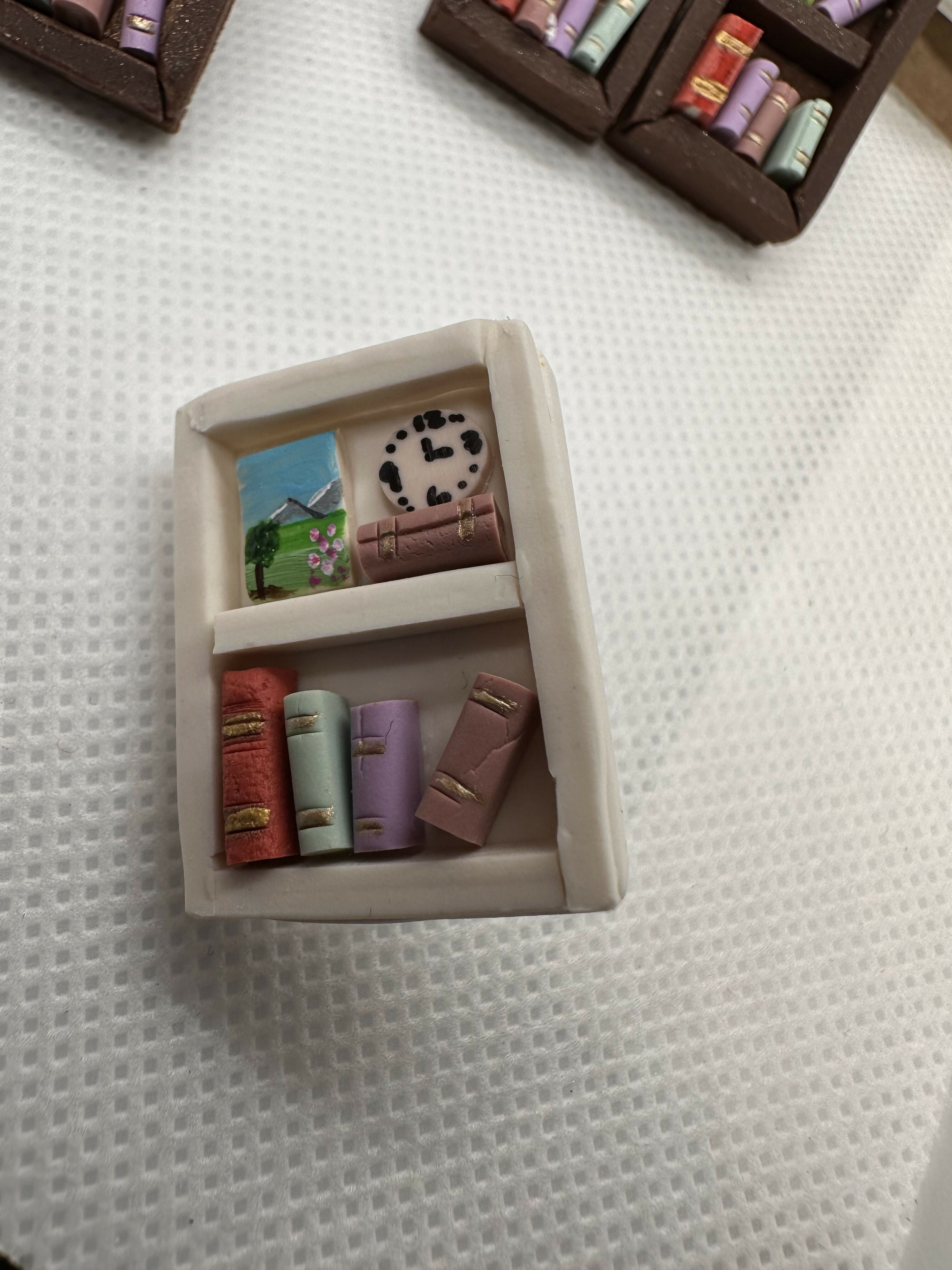 Handmade Bookcase Pin