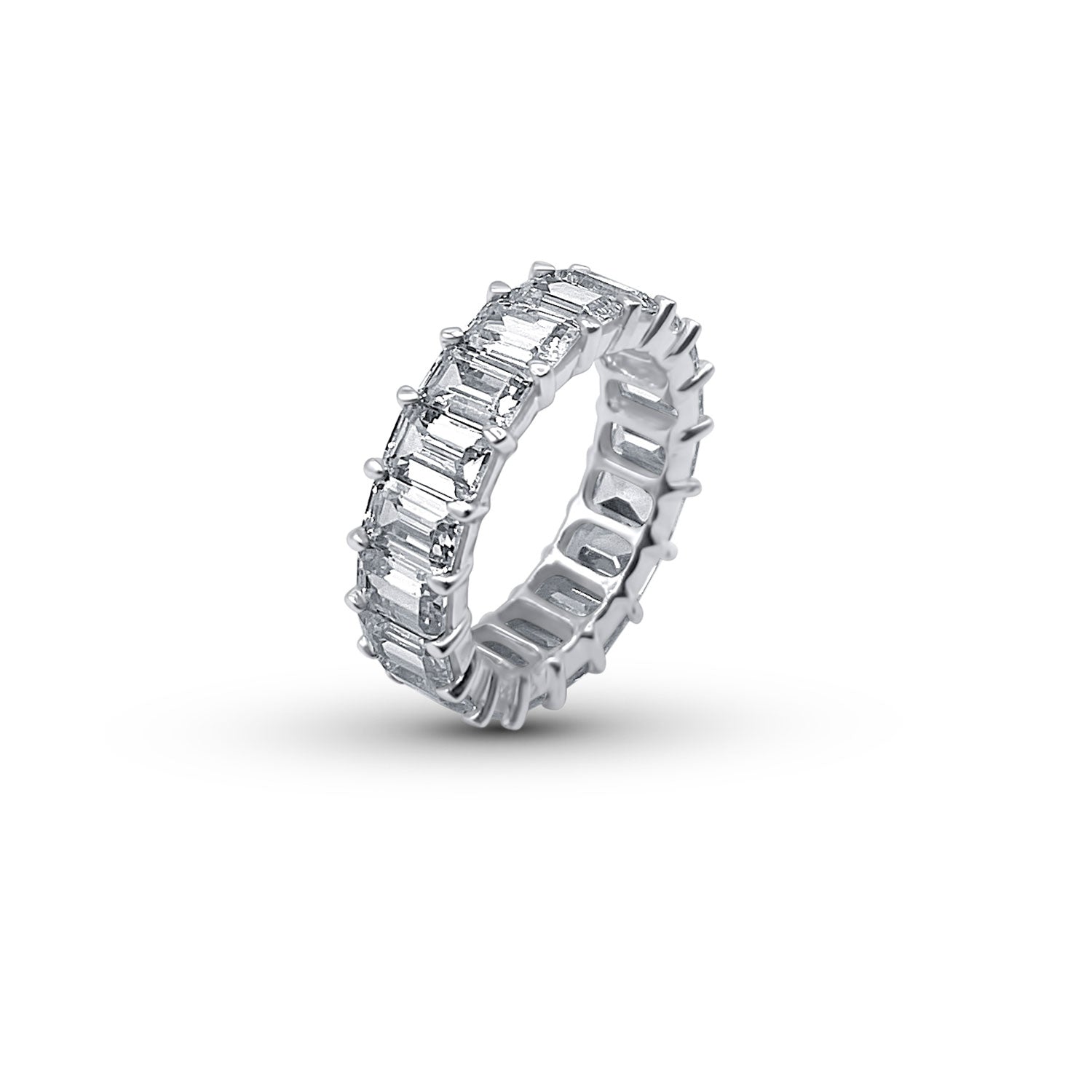 Baguette Eternity Band Ring