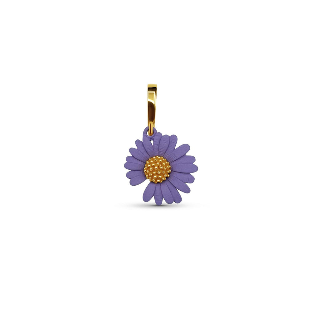 Lavender Daisy Charm