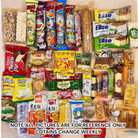 Priority Ship- 80 Pieces Specialty Asian Snacks Ramen Noodles & Drink Bulk Variety Surprise Snack Box Samplers