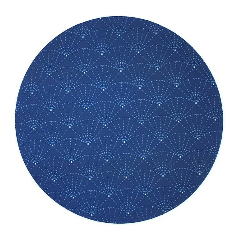 Sashiko Fan Plant Coaster