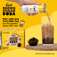 Twrl Milk Tea: Brown Sugar Boba 12-Pack