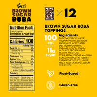 Twrl Milk Tea: Brown Sugar Boba 12-Pack