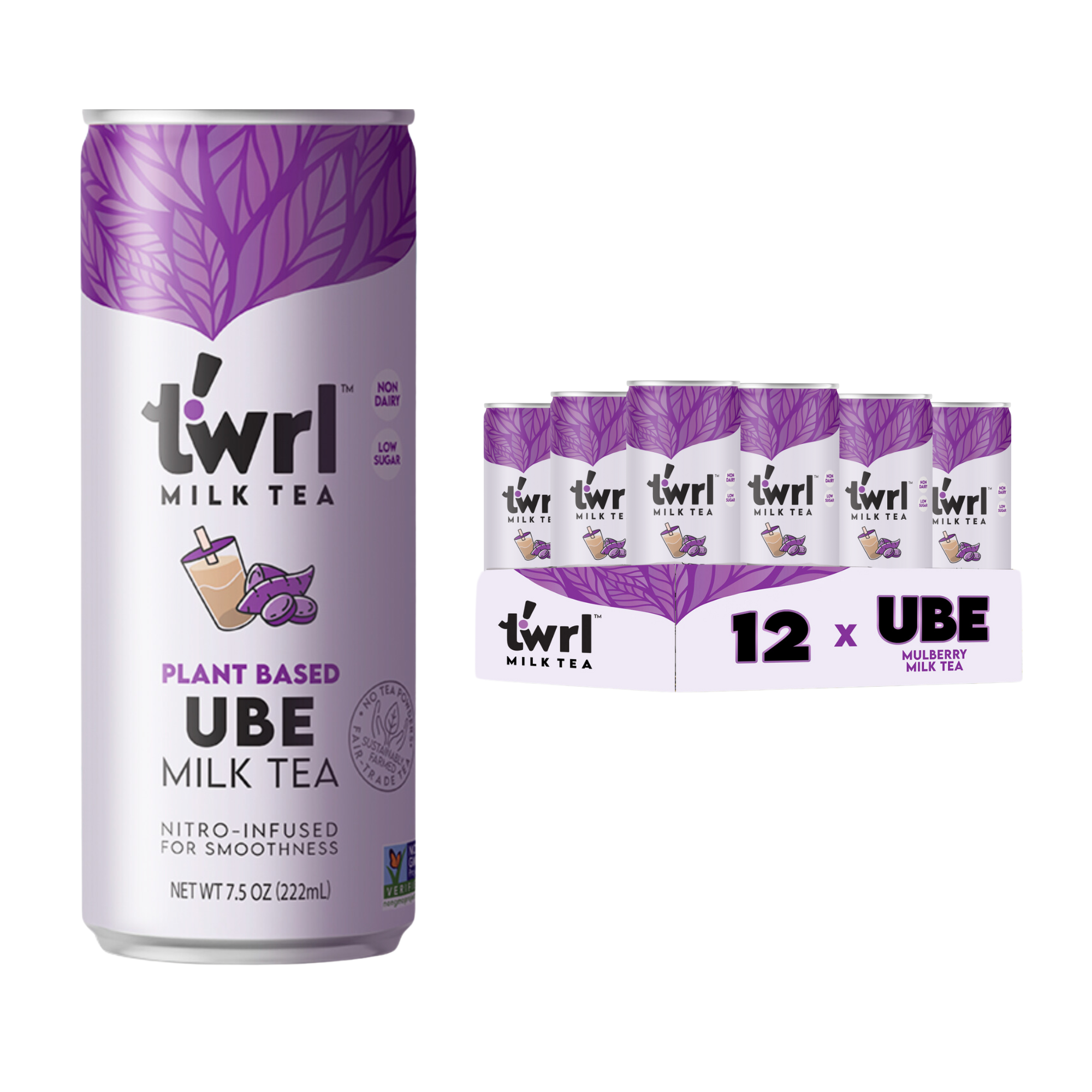 Ube Milk Tea 12-Pack