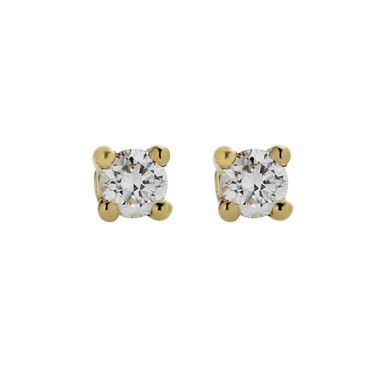 Customizable Diamond Stud Earrings-nunchi