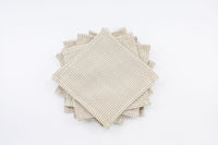 Tan & Cream / 100% Cotton Noi Coaster Set (4)