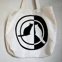 Yin Yang Kitties Tote Bag