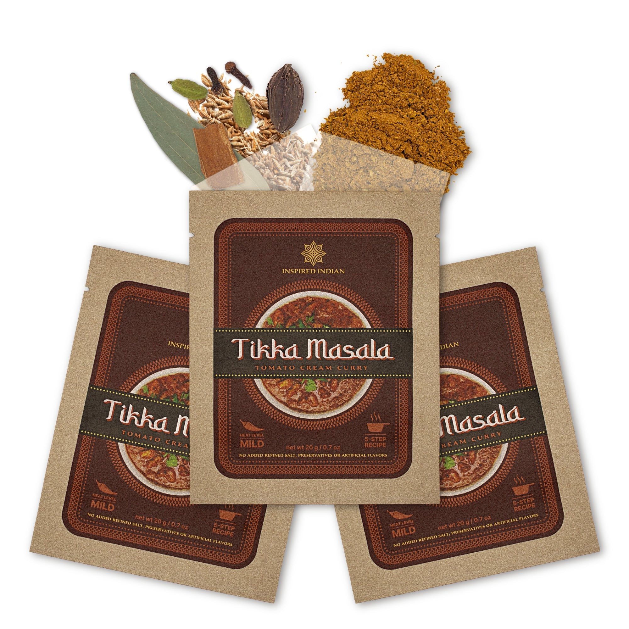 3 kits Tikka Masala | Tomato Cream