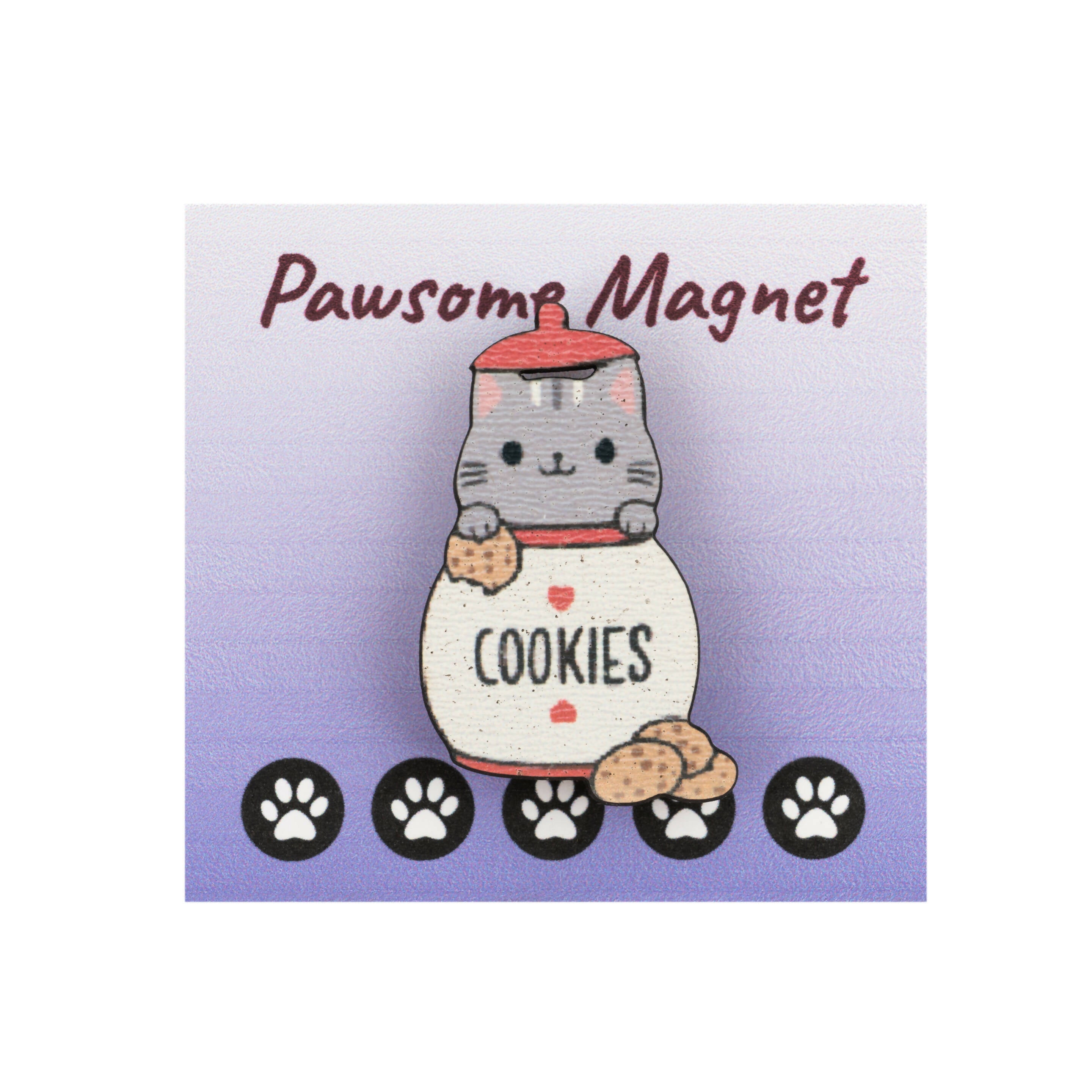 Cat Cookie Jar Magnet Paw-some Cat Magnets