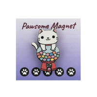 Cat Gumball Magnet Paw-some Cat Magnets