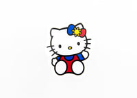 Hello Kitty Filipino Sun Sticker, Filipino, Pinoy, Philippines,, Filipina, Pinay, Weatherproof, Glossy,