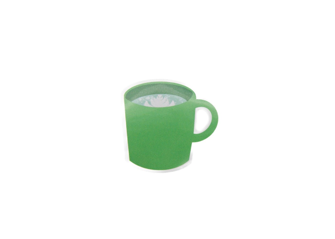 Matcha Latte Sticker, Filipino, Pinoy, Philippines, Desserts, Sweets, Drink, Cup, Filipina, Pinay, Green, Tea, Coffee