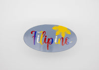 Mie Makes Filipino Sticker, Filipino, Filipino Sun, Pinoy, Philippines, Water bottle Sticker, Laptop Sticker, Planner Sticker, Filipino Decal, Pinay