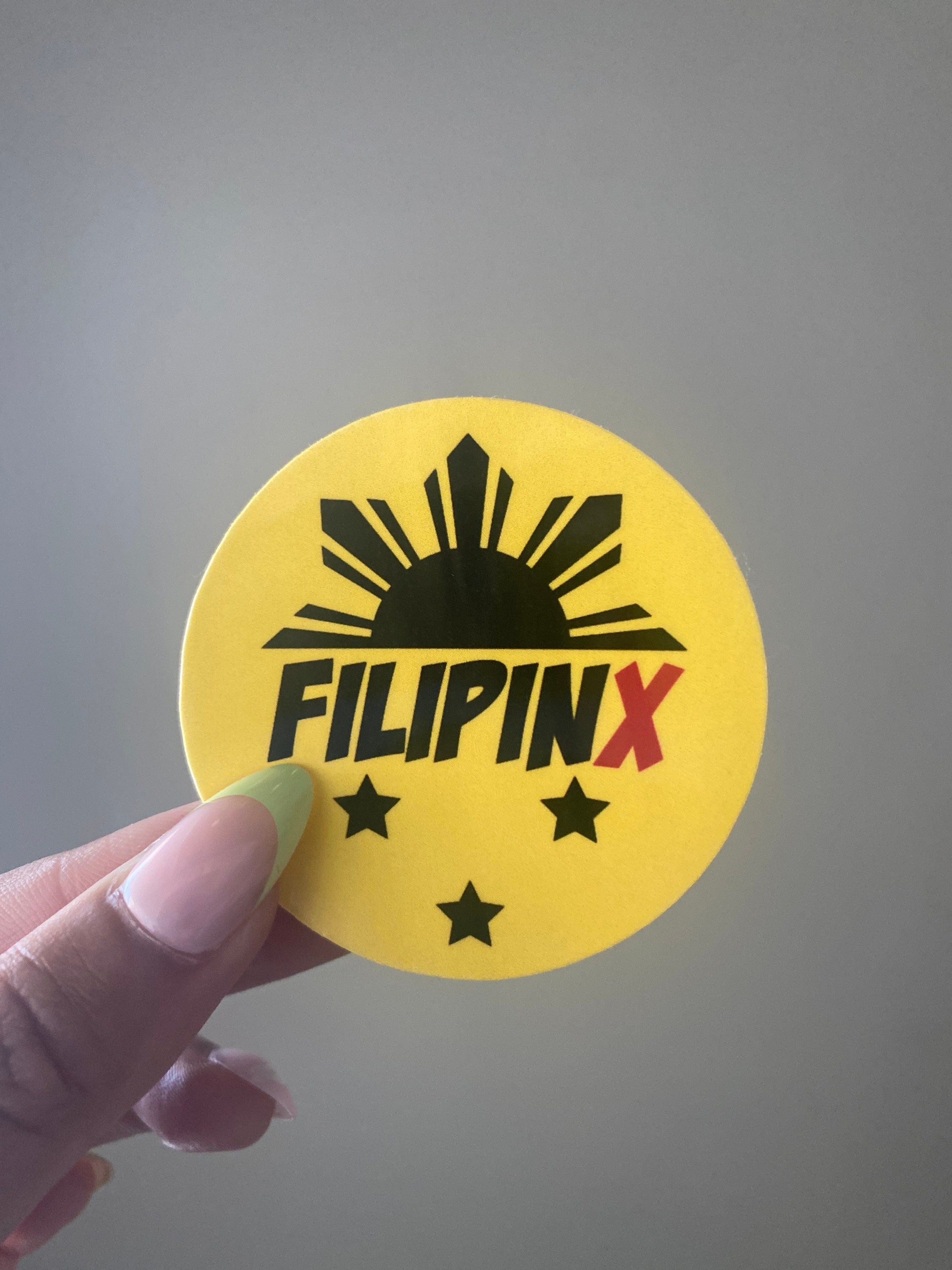 Mie Makes Filipinx Sticker, Filipino Sticker, Filipino Sun, Filipino Stars