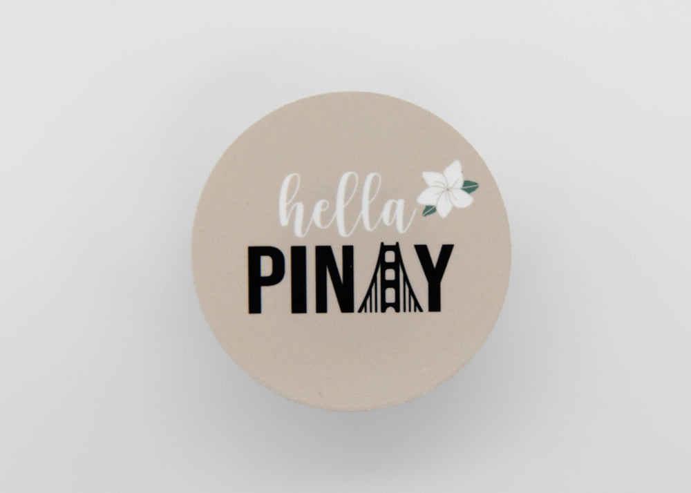 Mie Makes Hella Pinay, Bay Filipina, Hella Pinay Sticker, Bay Filipina Sticker, Bay Area Filipinos, Filipino Sticker, Filipina Sticker, Pinay Sticker