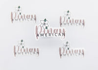 Mie Makes Pinay American Sticker, Filipino Sticker, Pinay Sticker, Filipina Sticker, Filipina American, Sampaguita Flower, Philippines, Filipina