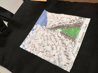 Fresno, CA souvenir-original handpainted tote bag