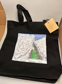 Fresno, CA souvenir-original handpainted tote bag