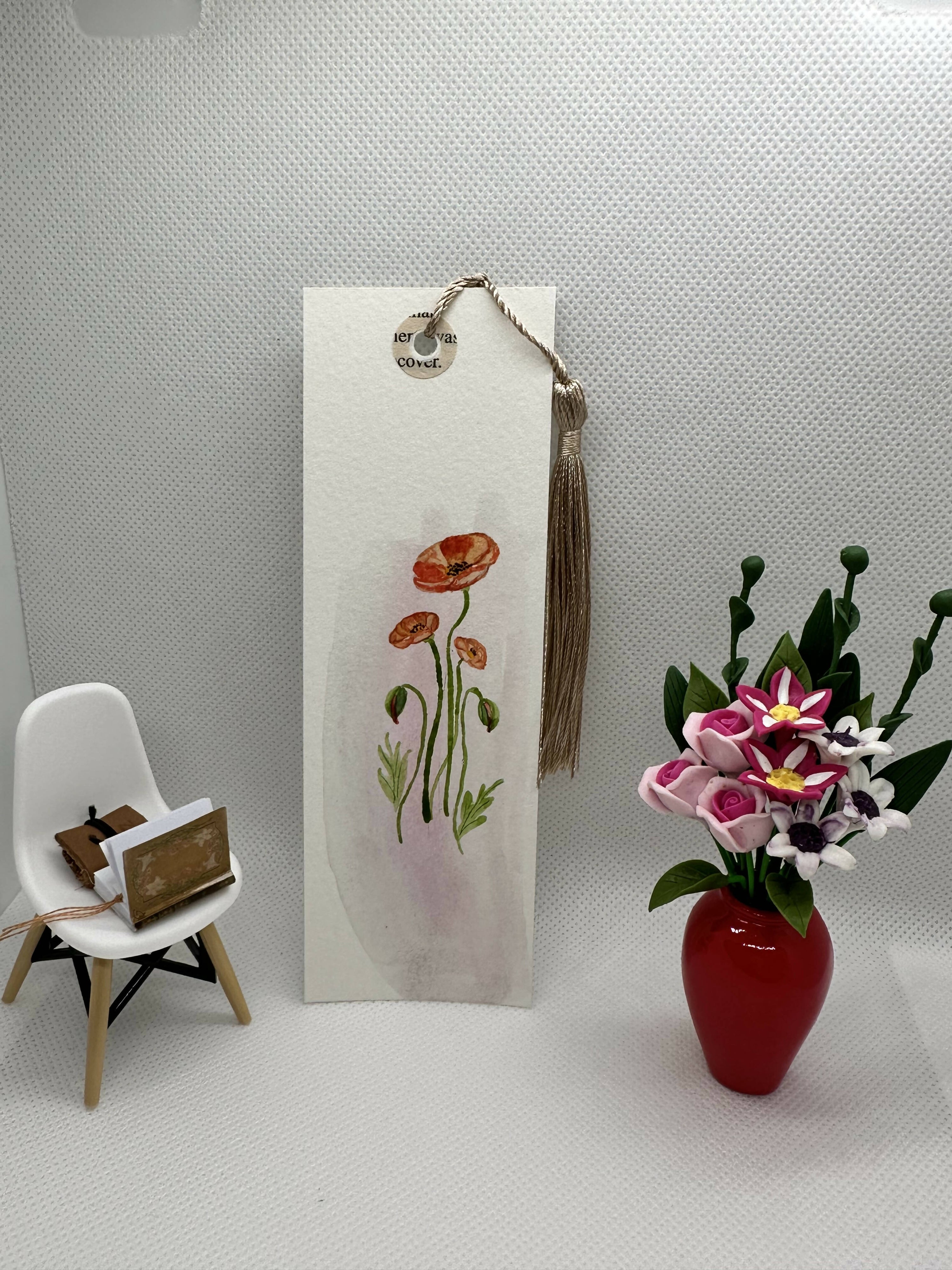 Original handpainted bookmark