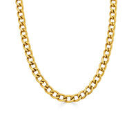 14" Thick Curb Link Chain Necklace