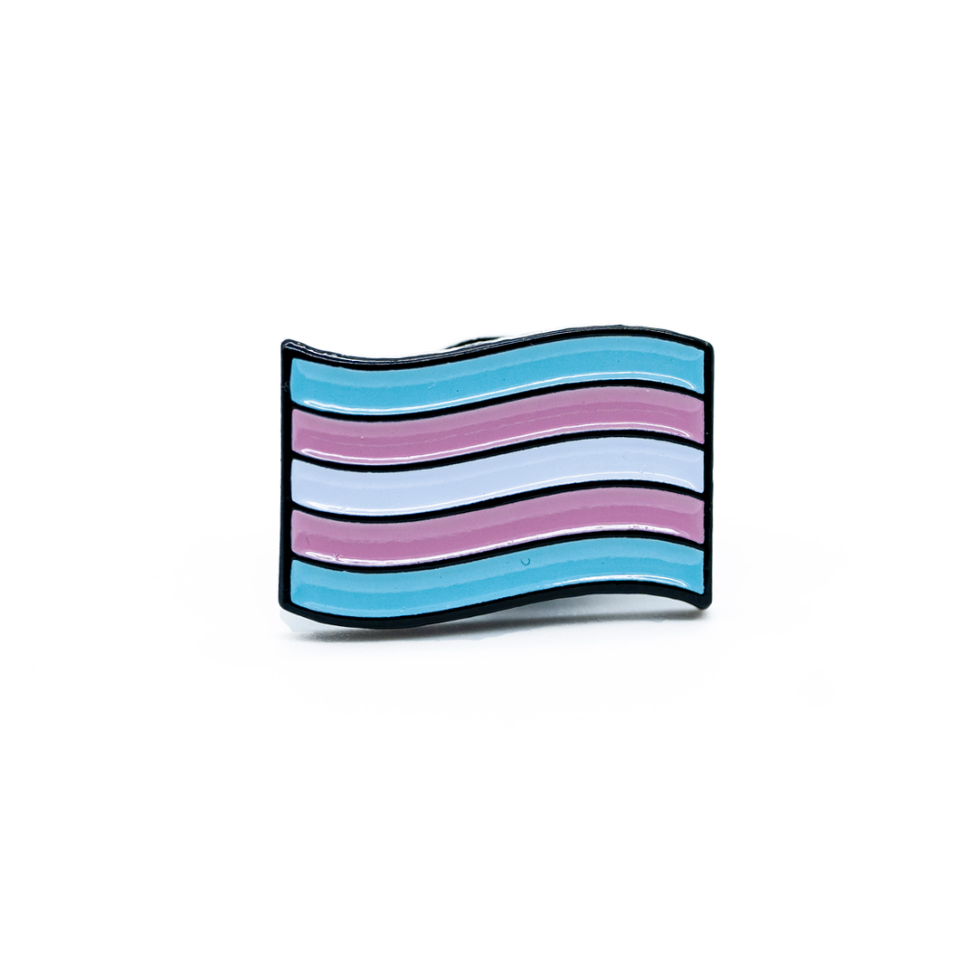 Trans Flag Pin