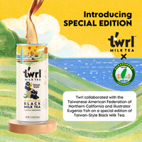 Taiwan Style Black Milk Tea 12-Pack - Special Edition