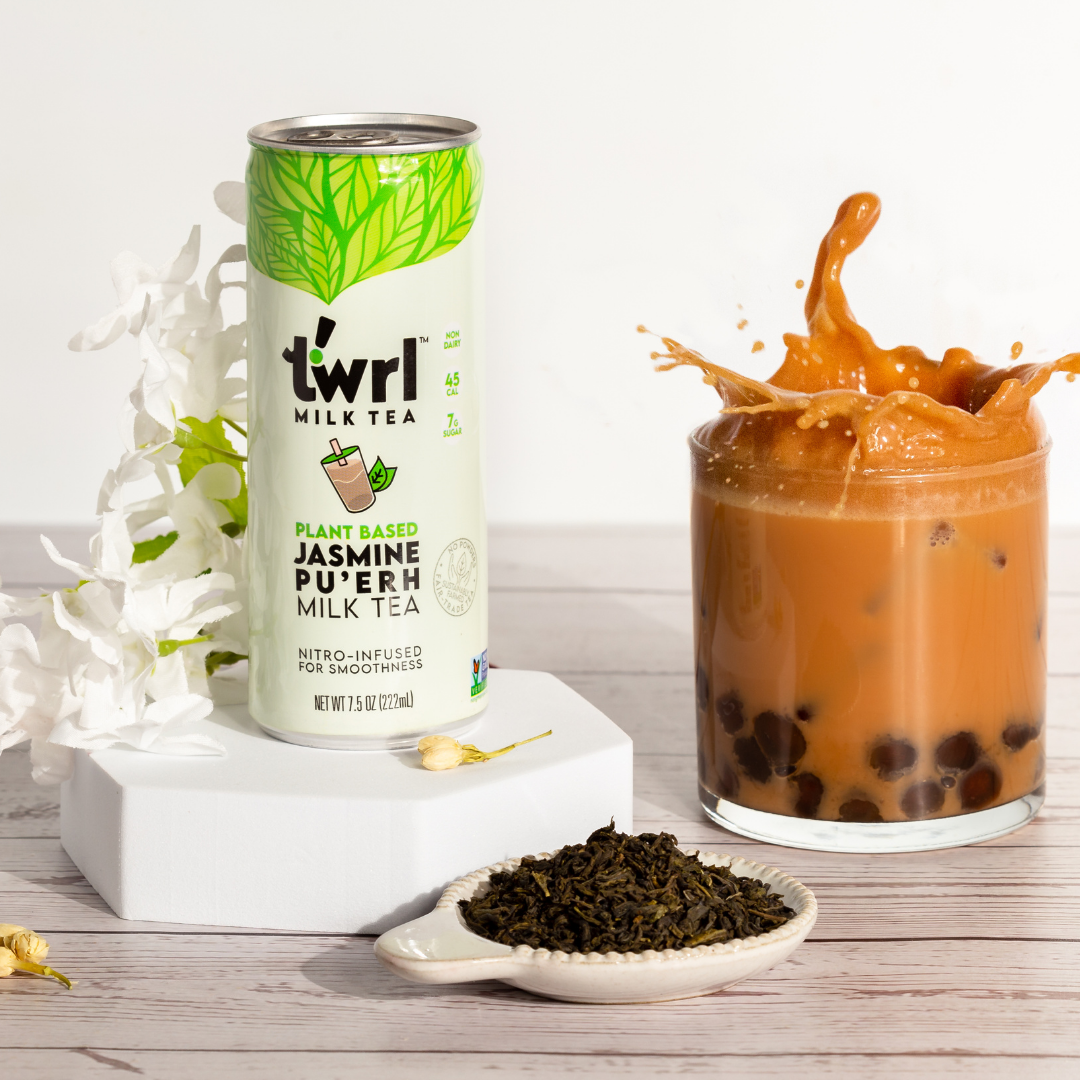 Twrl Milk Tea: Jasmine Pu'erh Milk Tea 12-Pack